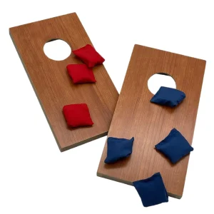2Pcs Cornhole Set Outdoor Game with 8 Bags