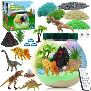 Dinosaur Light-Up Terrarium Kit