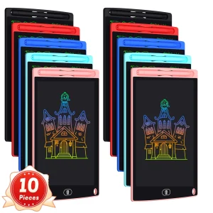 10 pcs of 8.5 Inch LCD Writing Tablet, Reusable Electronic Drawing Board Fun Educational Gift